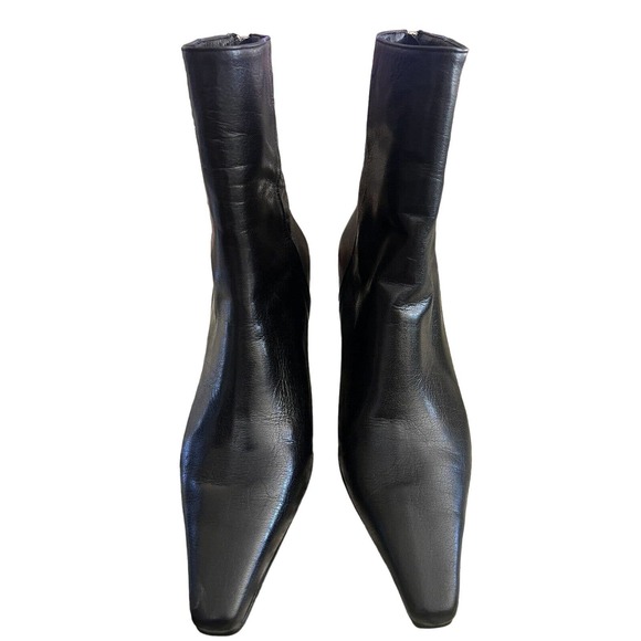 YUUL YIE Amoeba Glam‎ Heel Boots Black Size US 9.5 EUC 41 EXCELLENT - Picture 3 of 13